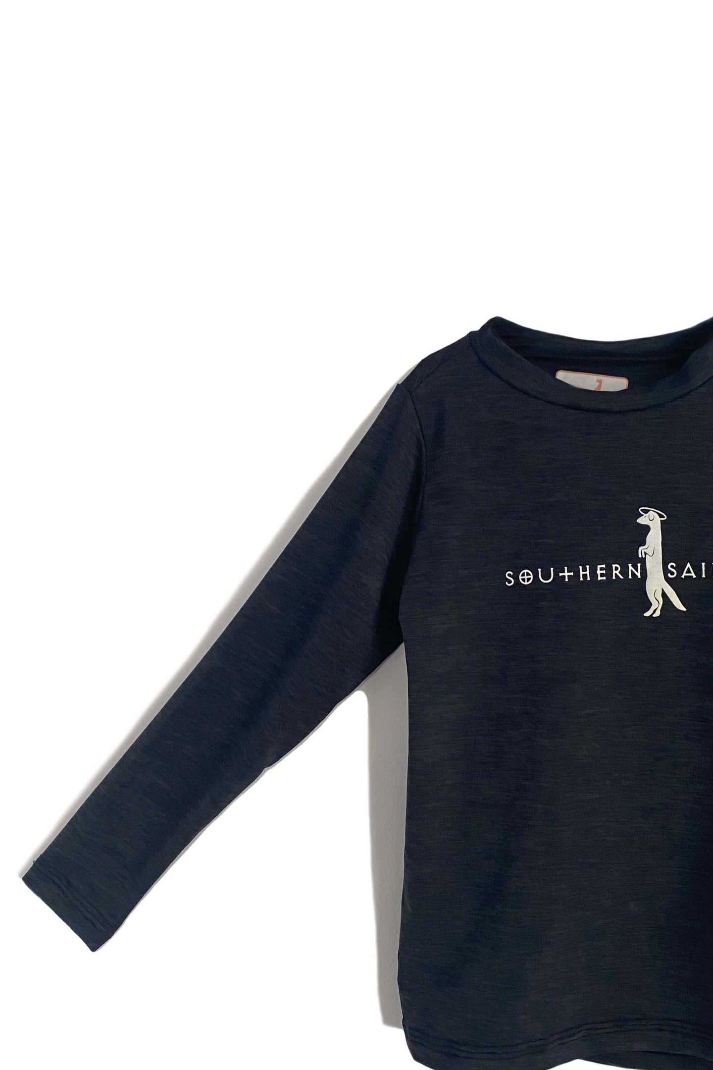 Camisa de sol de ajuste relajado para jóvenes | Carbón